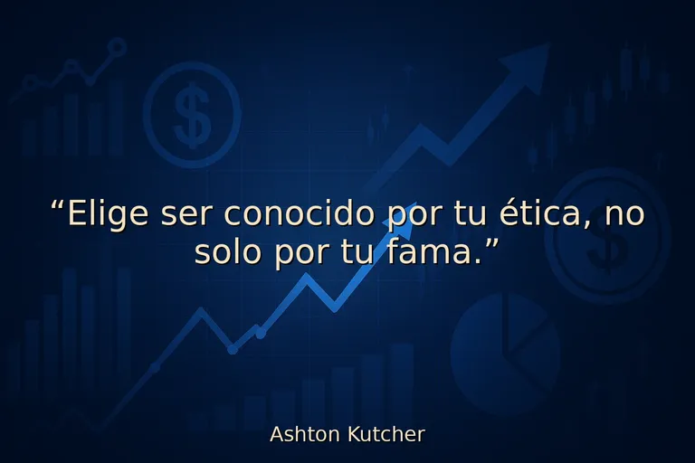 Frases de Ashton Kutcher sobre Dinero, Trabajo y Éxito