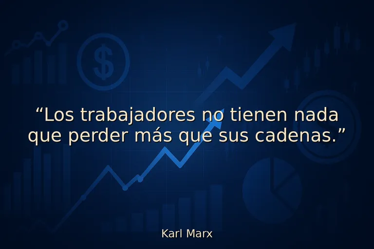 Frases de Karl Marx sobre Economía y Sociedad Capitalista Frases de Karl Marx sobre Economía y Sociedad Capitalista