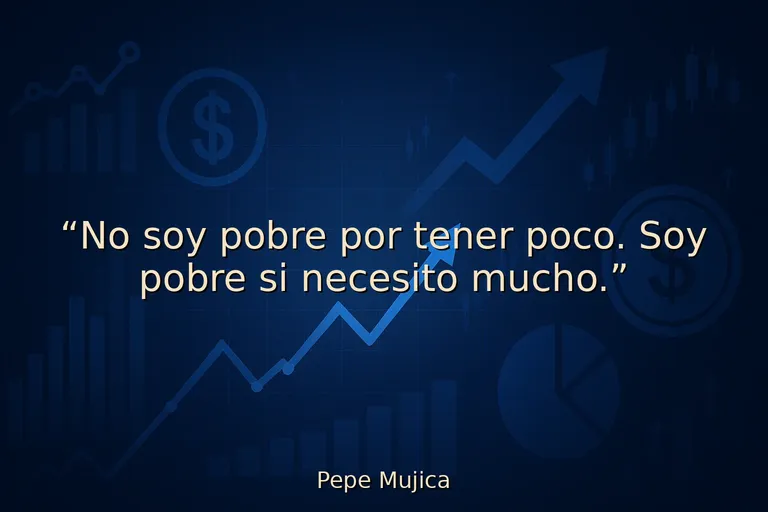 Frases de Pepe Mujica sobre Dinero y Estilo de Vida Simple