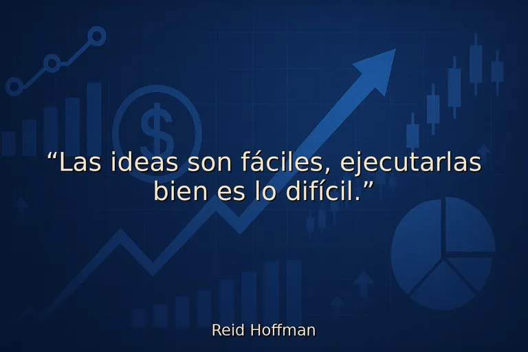 citas de Reid Hoffman sobre Éxito, Dinero y Emprendimiento