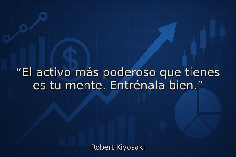 citas de Robert Kiyosaki para Cambiar Tu Mentalidad Financiera