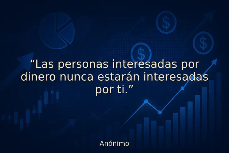 Frases de Gente Interesada por Dinero