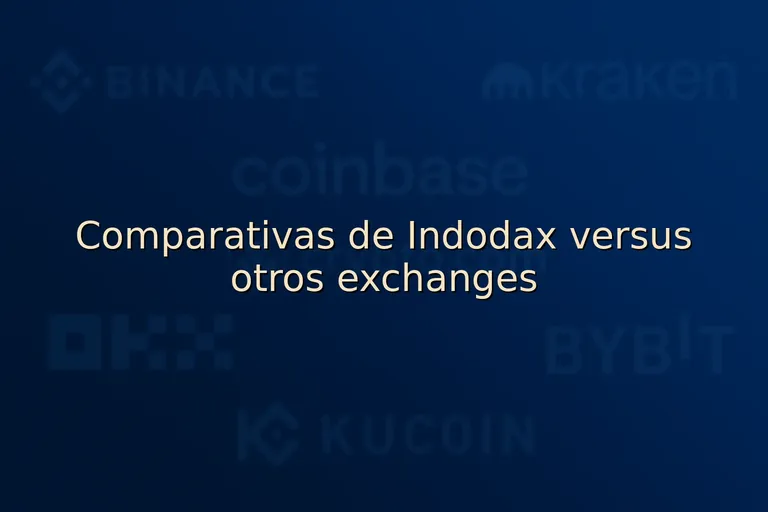 Comparativas de Indodax versus otros exchanges