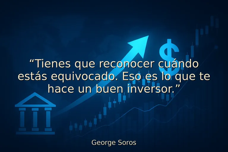 citas de George Soros sobre Finanzas, Riesgo y Mercado