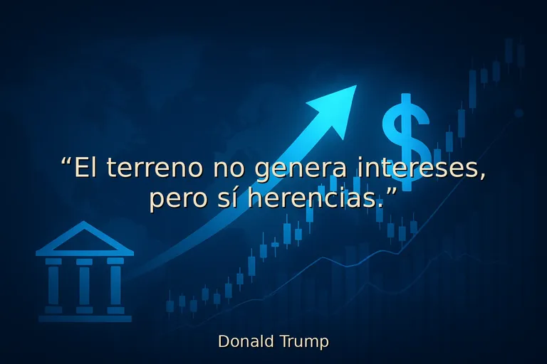 citas sobre Invertir en Terrenos para Crear Riqueza con Bienes Raíces