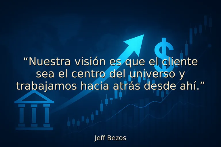 citas de Jeff Bezos sobre Riqueza, Éxito y Liderazgo