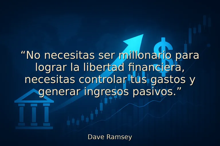 citas sobre Libertad Financiera para Vivir sin Preocupaciones