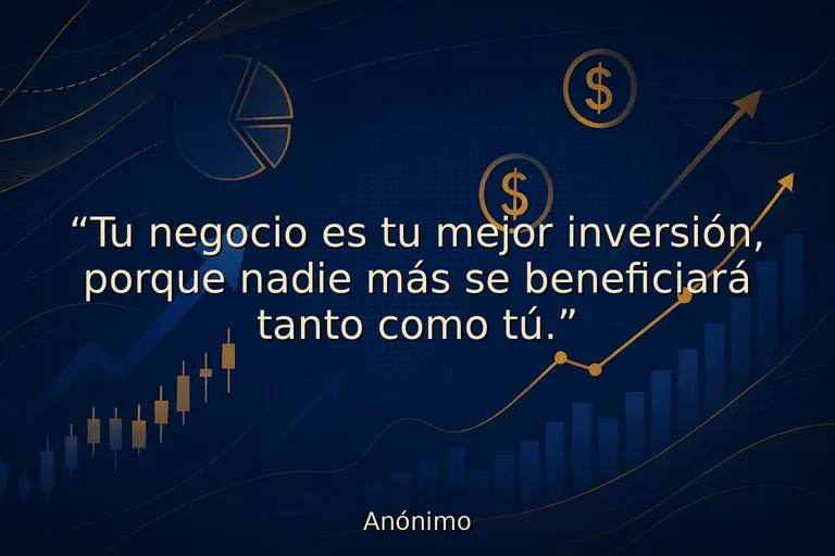 Frases sobre Invertir en tu Negocio para Escalar con Inteligencia