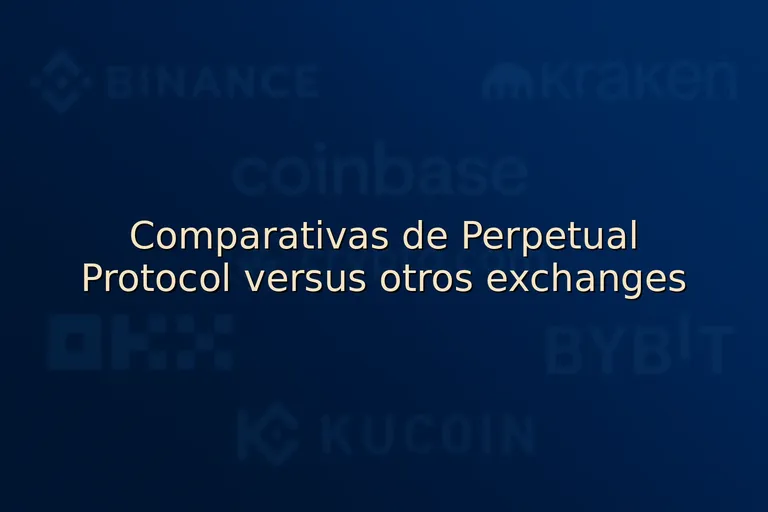 Comparativas de Perpetual Protocol versus otros exchanges