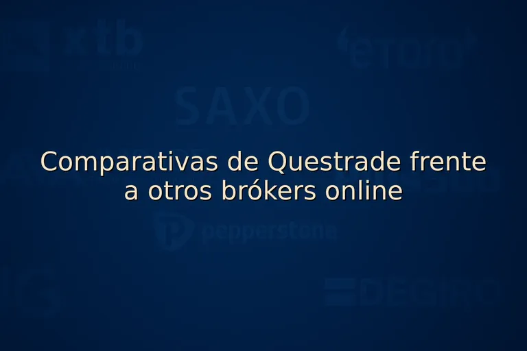 Comparativas de Questrade frente a otros brókers online